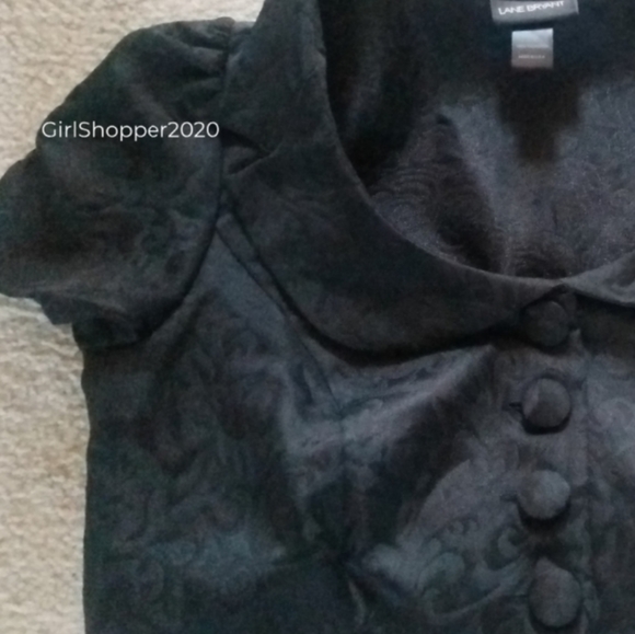 🐸Black formal Cropped Top - Picture 2 of 5